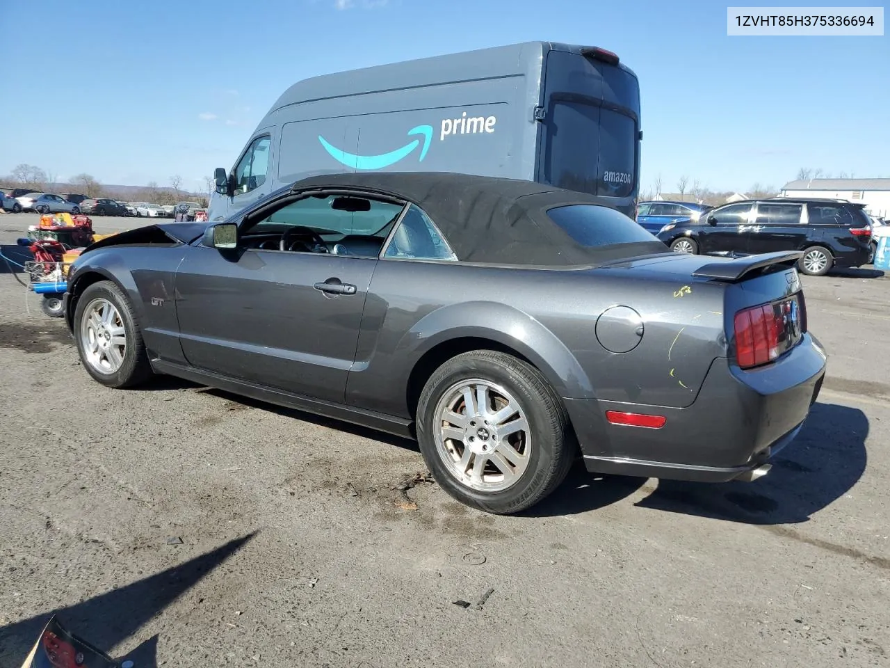 2007 Ford Mustang Gt VIN: 1ZVHT85H375336694 Lot: 79089174