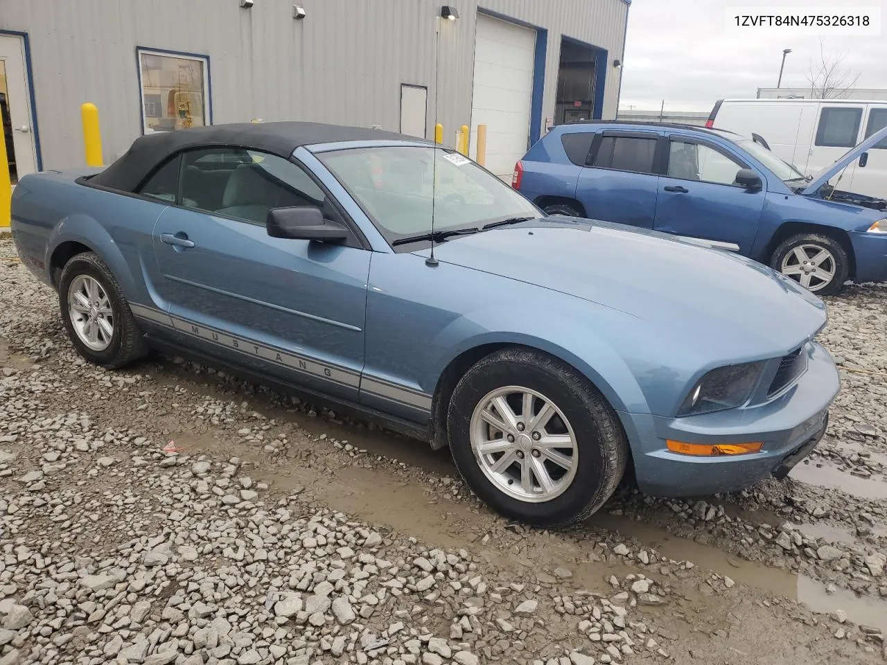 2007 Ford Mustang VIN: 1ZVFT84N475326318 Lot: 79129524