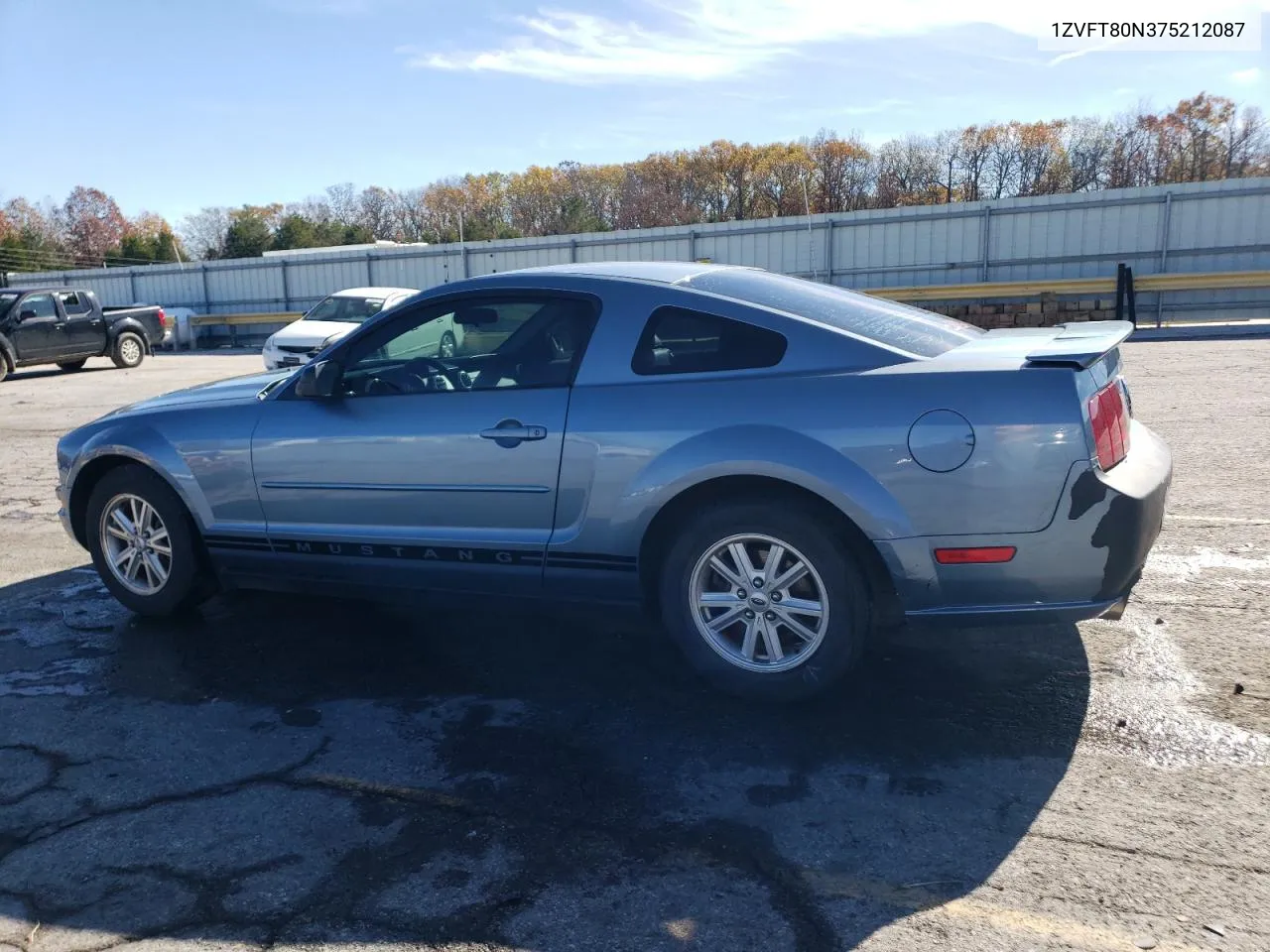 2007 Ford Mustang VIN: 1ZVFT80N375212087 Lot: 79469204