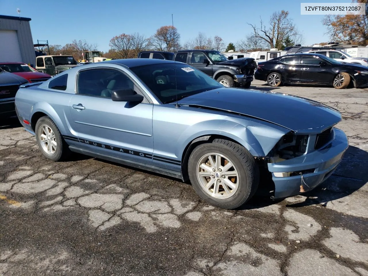 2007 Ford Mustang VIN: 1ZVFT80N375212087 Lot: 79469204