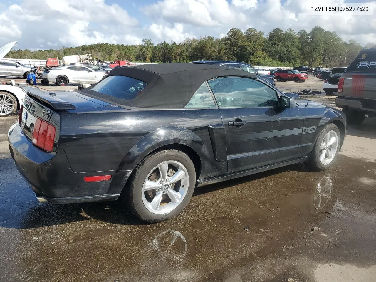 2007 Ford Mustang Gt VIN: 1ZVFT85H075277529 Lot: 79485104