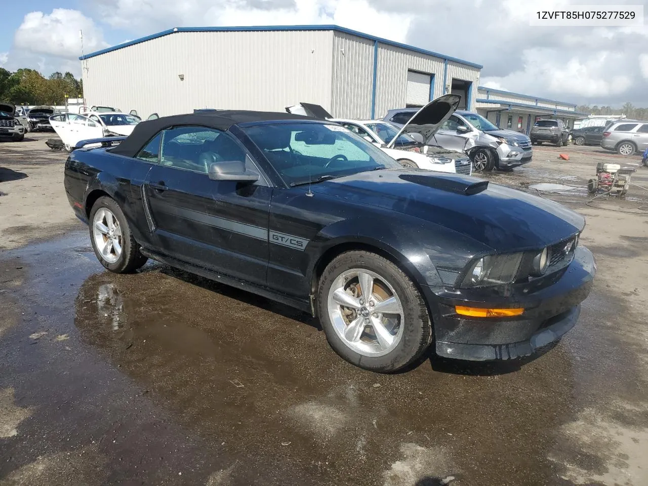 2007 Ford Mustang Gt VIN: 1ZVFT85H075277529 Lot: 79485104