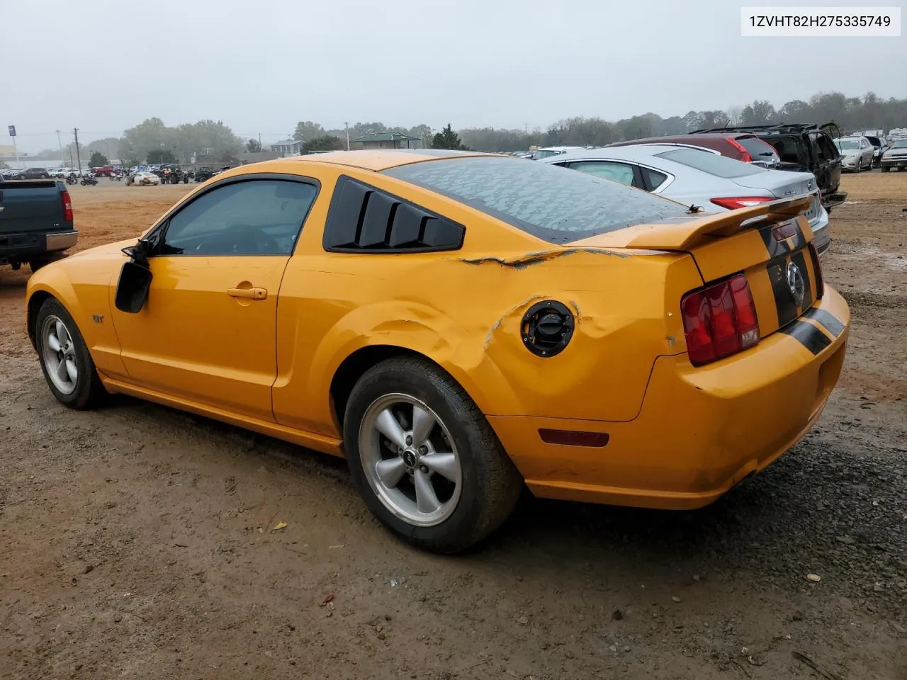 2007 Ford Mustang Gt VIN: 1ZVHT82H275335749 Lot: 79909984