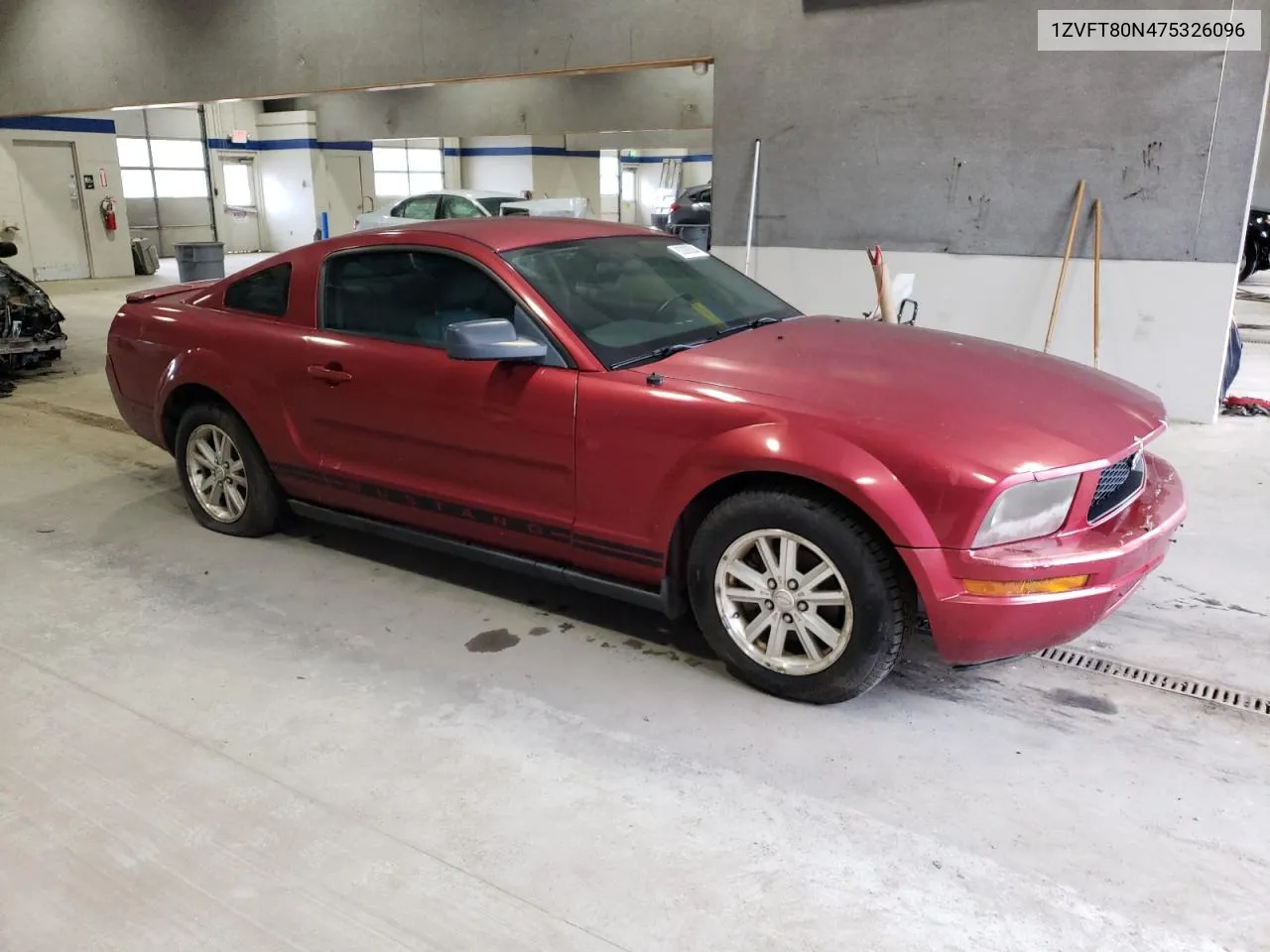 2007 Ford Mustang VIN: 1ZVFT80N475326096 Lot: 80088804