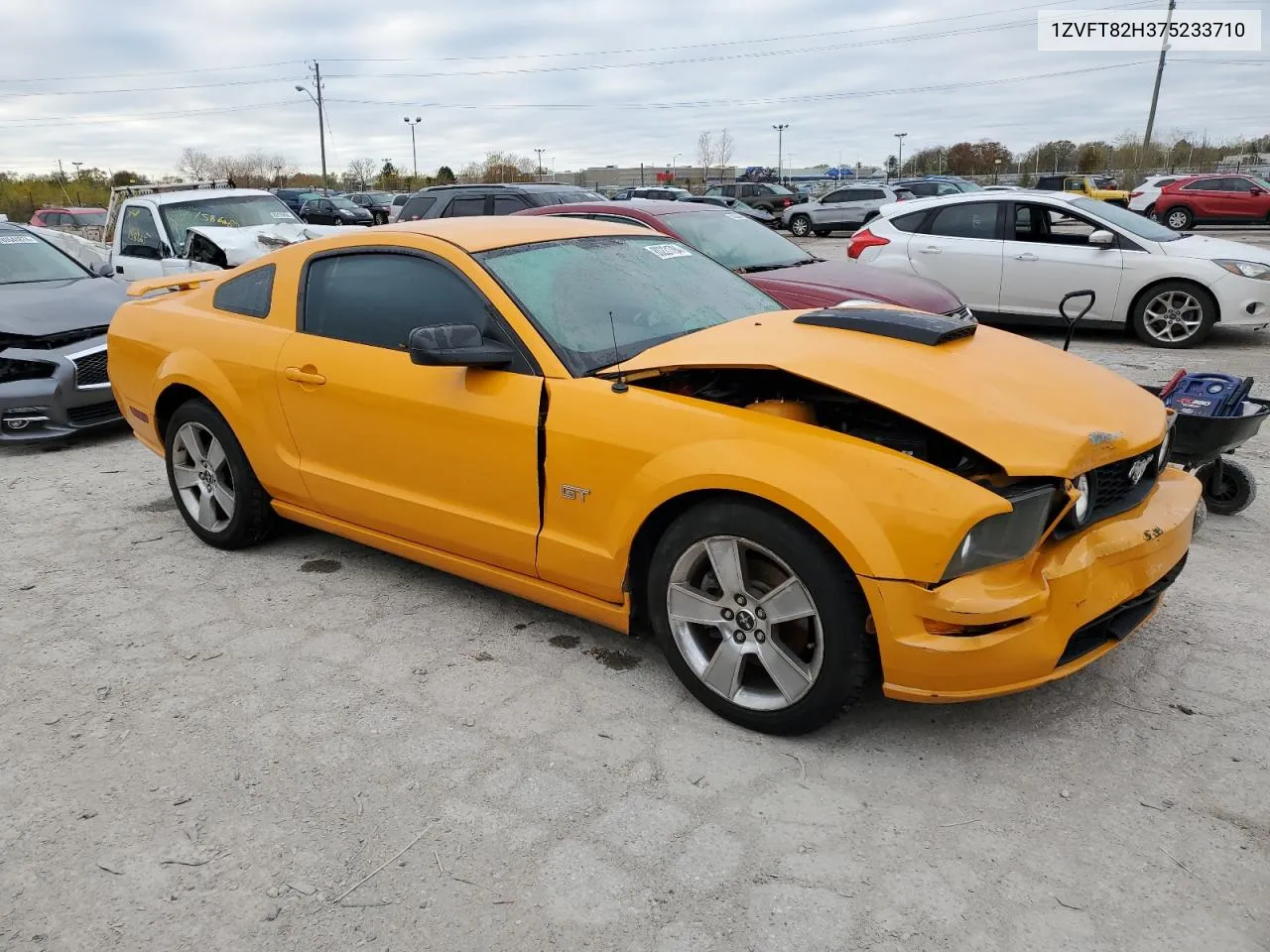 2007 Ford Mustang Gt VIN: 1ZVFT82H375233710 Lot: 80221784