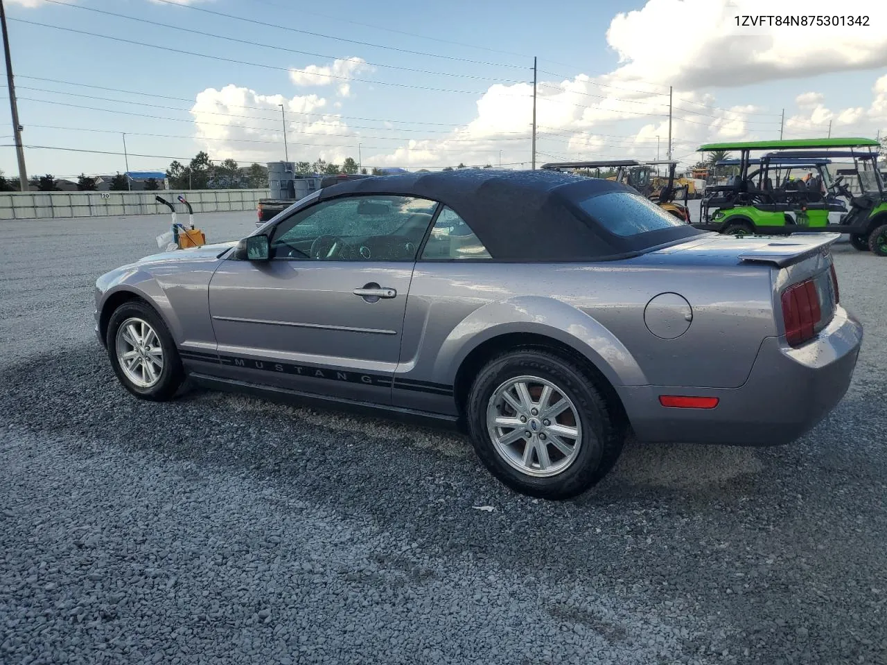 2007 Ford Mustang VIN: 1ZVFT84N875301342 Lot: 80442654