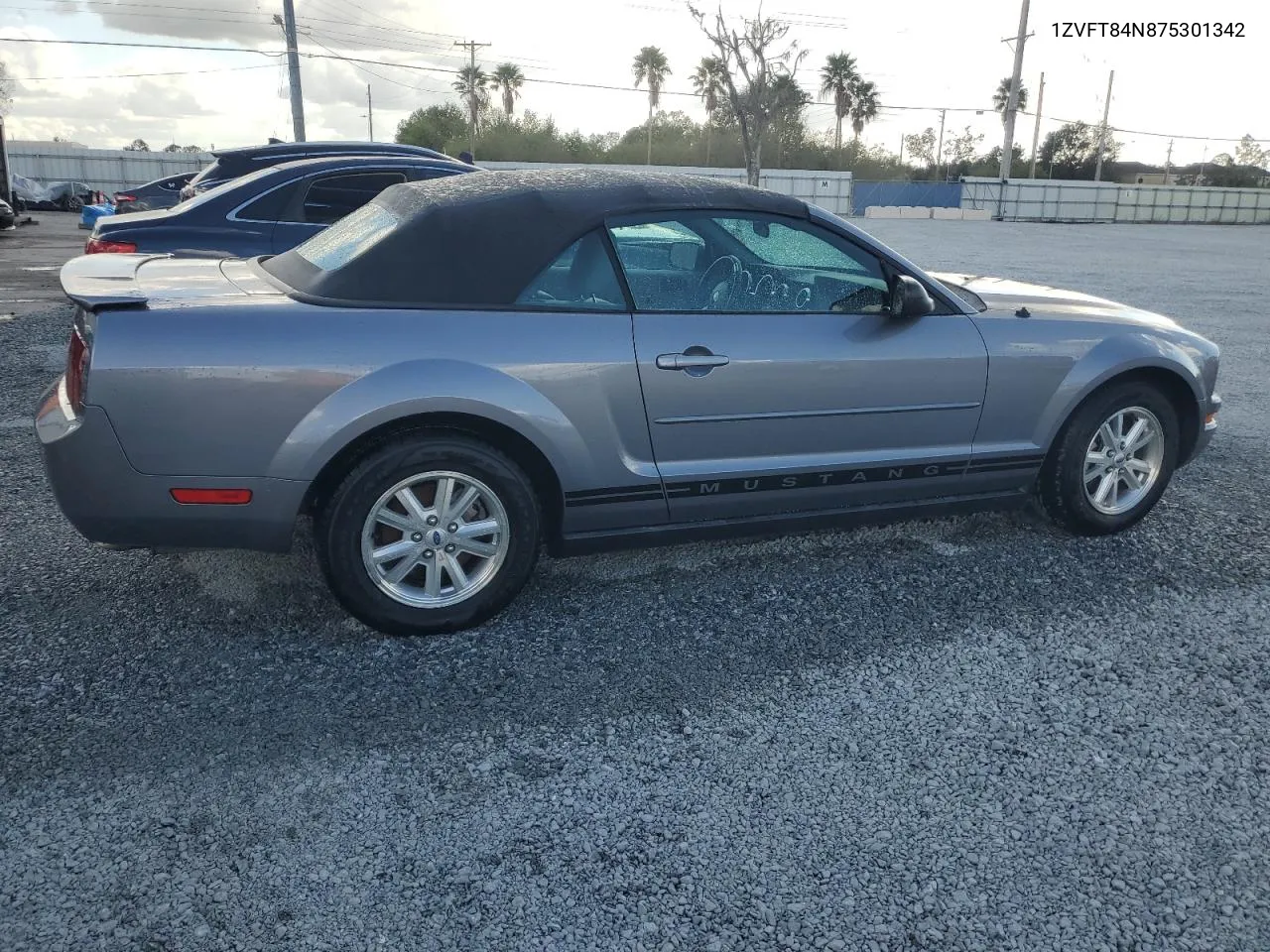 2007 Ford Mustang VIN: 1ZVFT84N875301342 Lot: 80442654