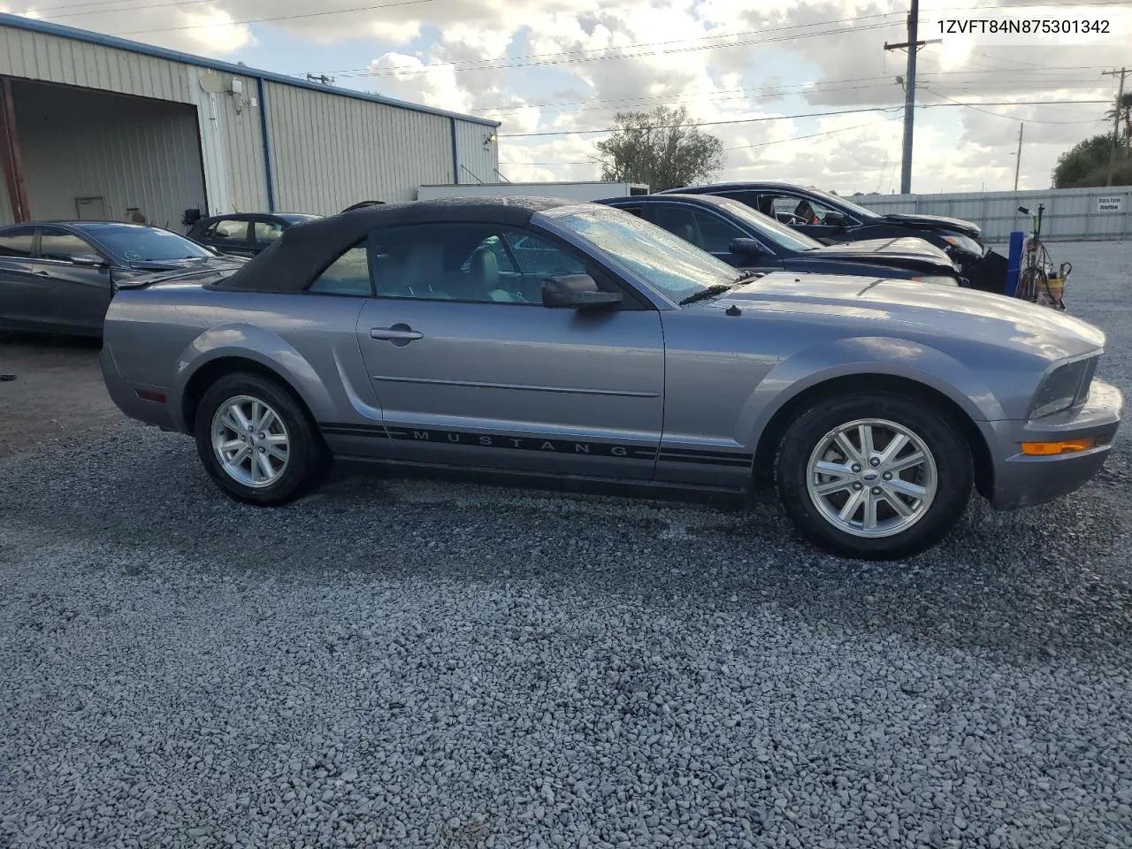 2007 Ford Mustang VIN: 1ZVFT84N875301342 Lot: 80442654