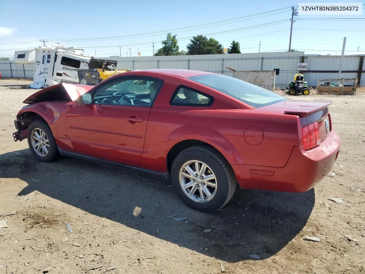 2008 Ford Mustang VIN: 1ZVHT80N385204372 Lot: 59034734