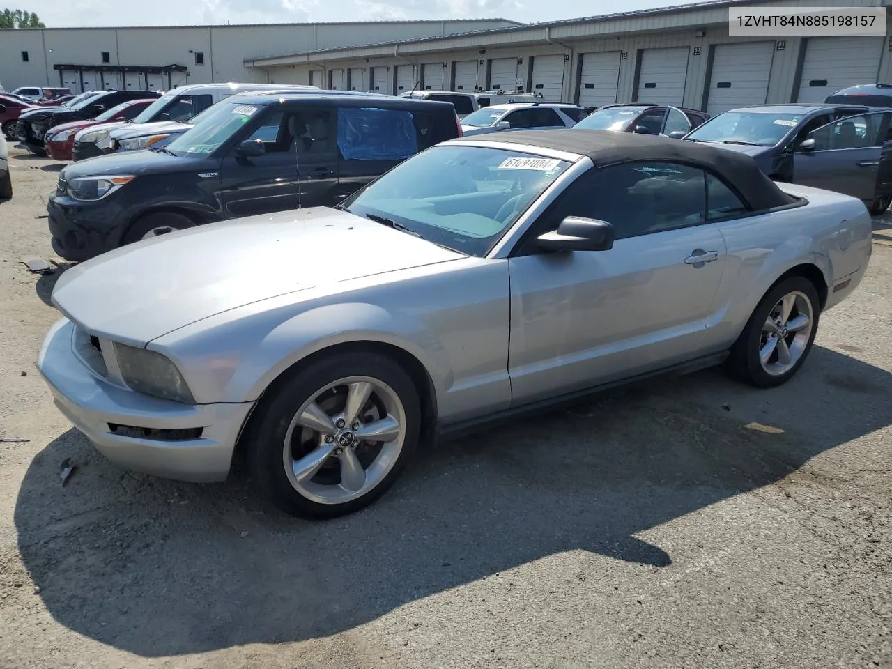 2008 Ford Mustang VIN: 1ZVHT84N885198157 Lot: 61897004