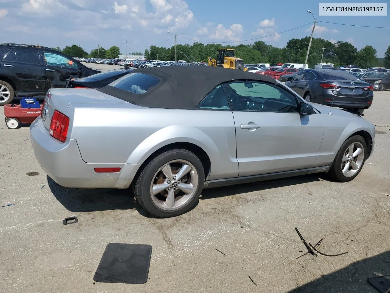 2008 Ford Mustang VIN: 1ZVHT84N885198157 Lot: 61897004