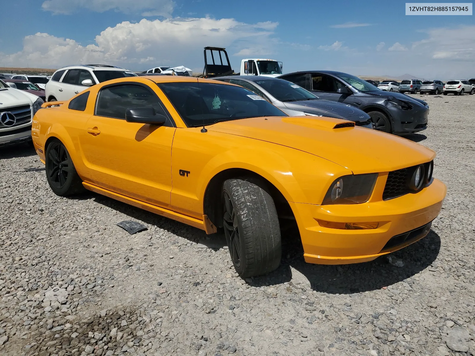 2008 Ford Mustang Gt VIN: 1ZVHT82H885157945 Lot: 66783784