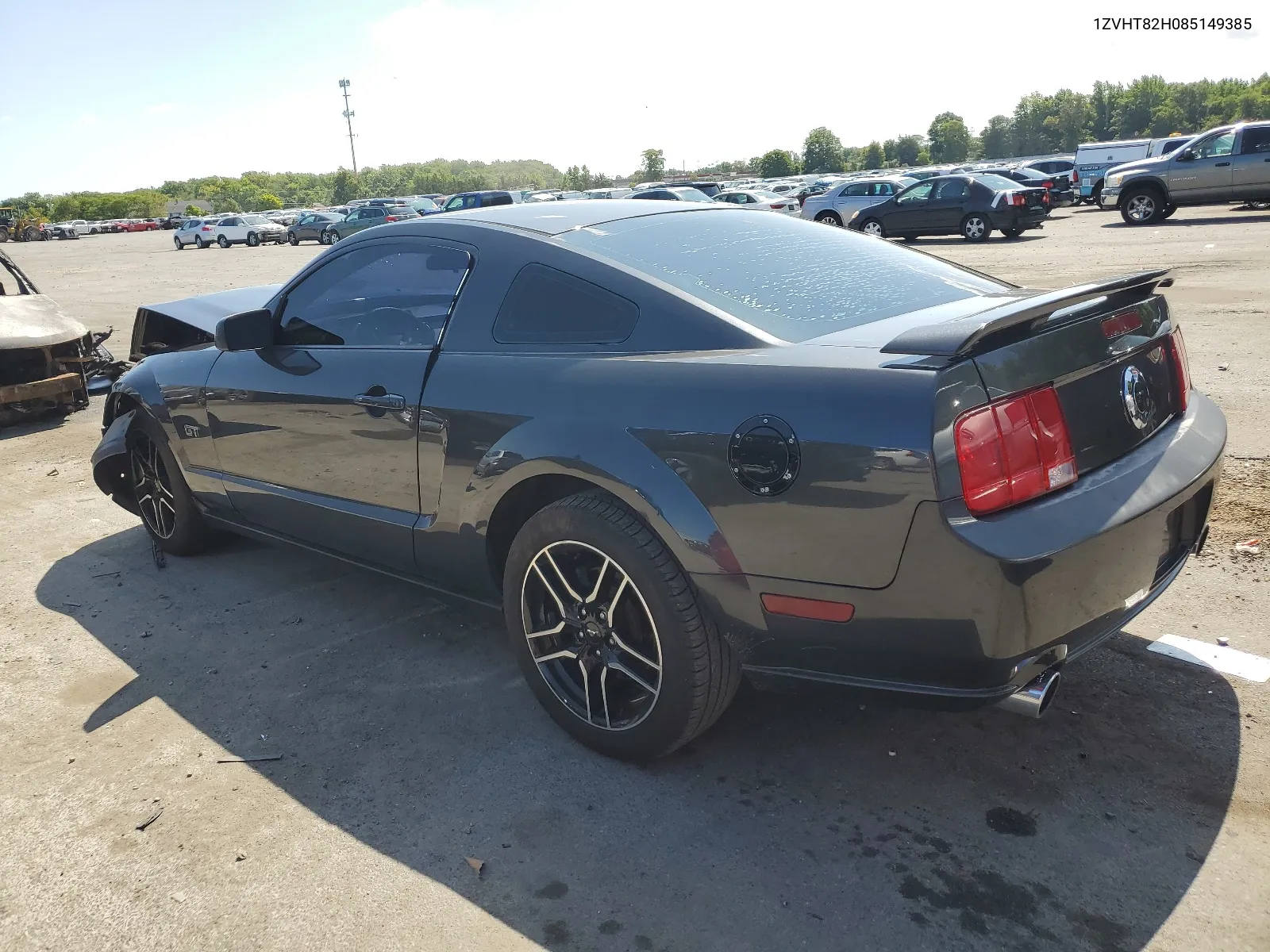 2008 Ford Mustang Gt VIN: 1ZVHT82H085149385 Lot: 68404314