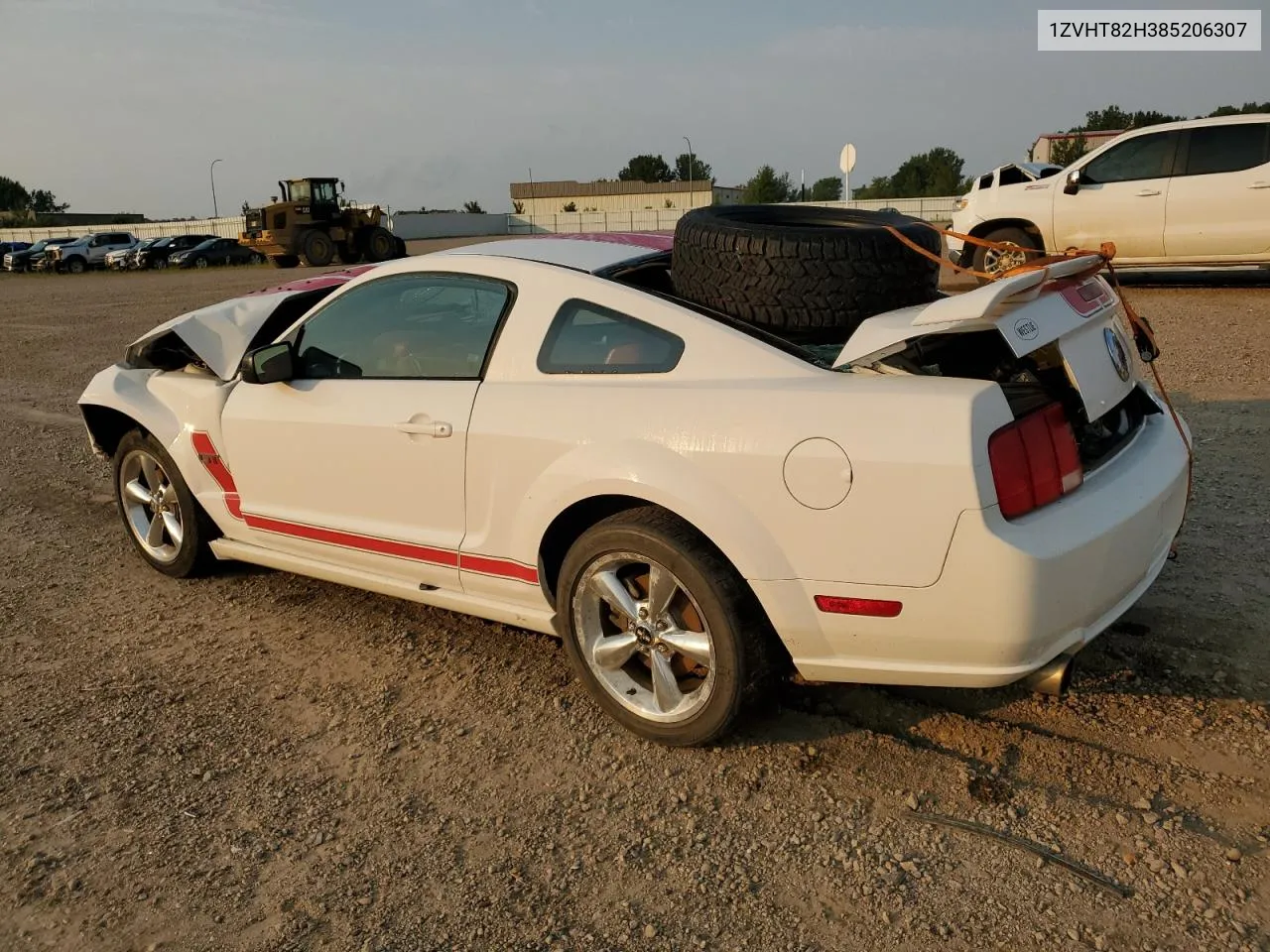 2008 Ford Mustang Gt VIN: 1ZVHT82H385206307 Lot: 68558564