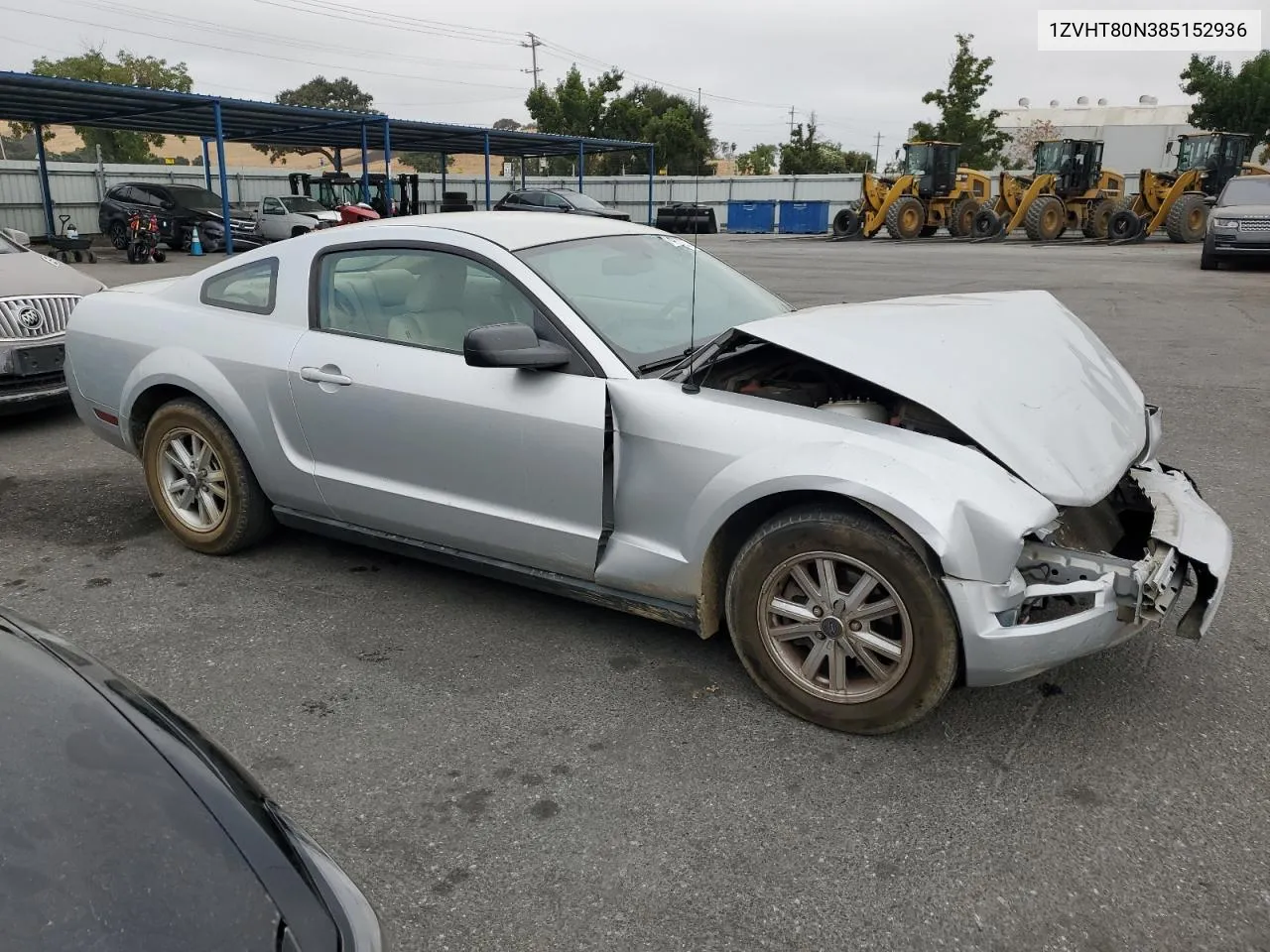 2008 Ford Mustang VIN: 1ZVHT80N385152936 Lot: 69536904