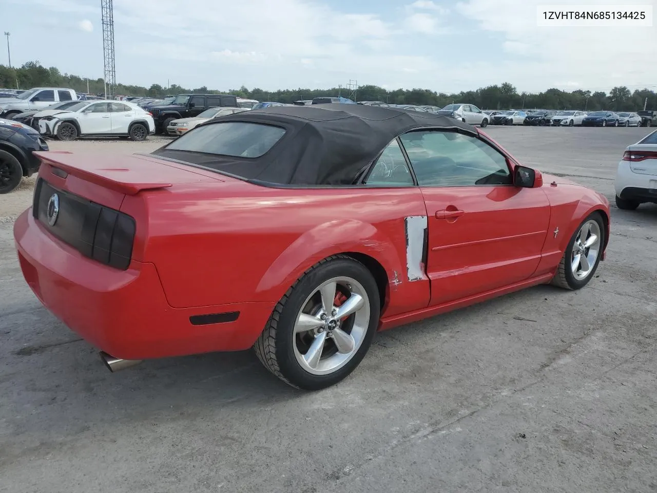 2008 Ford Mustang VIN: 1ZVHT84N685134425 Lot: 70442944