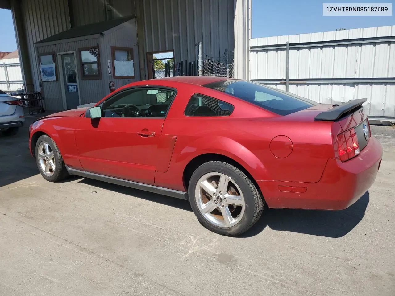 2008 Ford Mustang VIN: 1ZVHT80N085187689 Lot: 71814584