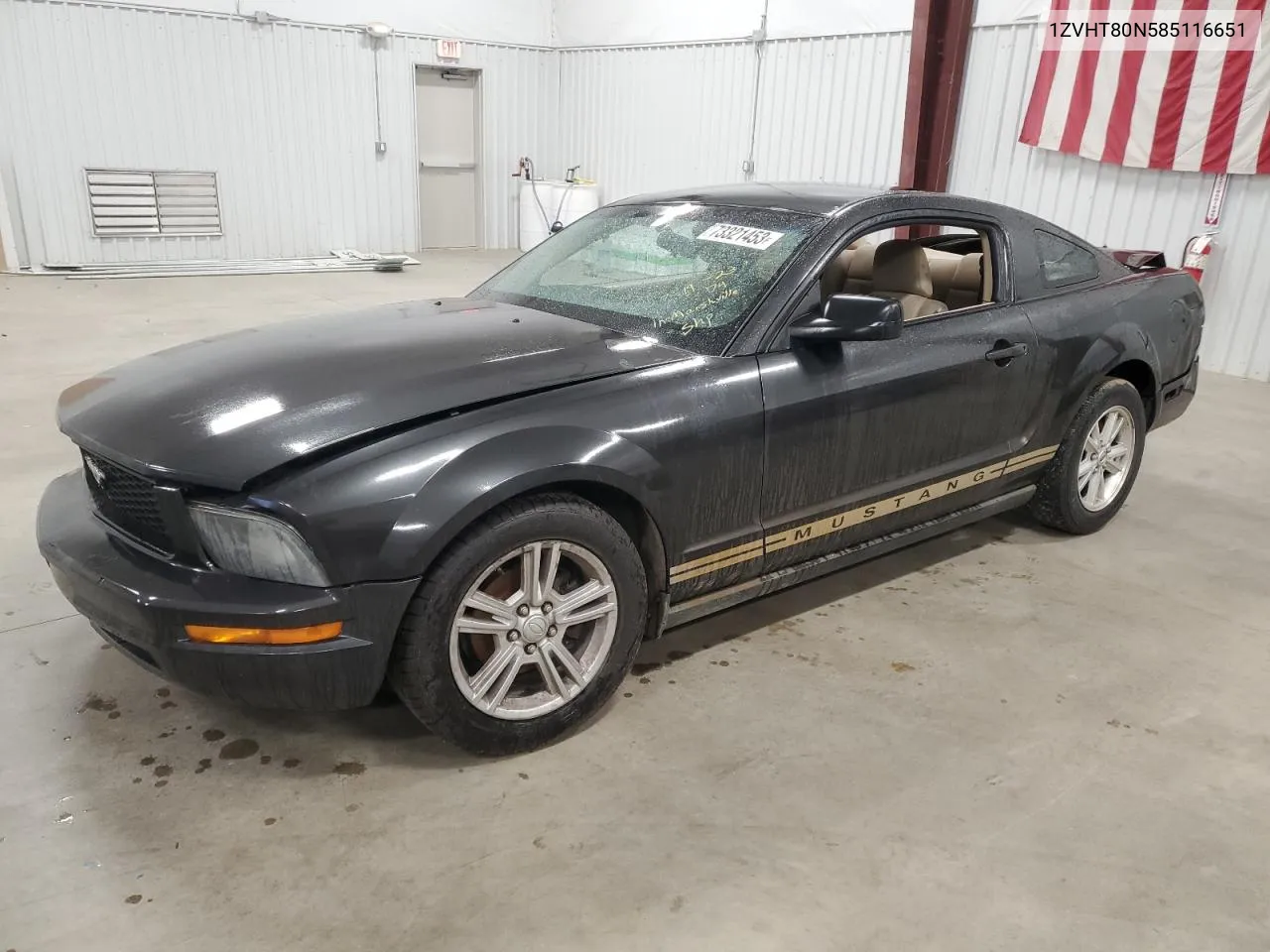 2008 Ford Mustang VIN: 1ZVHT80N585116651 Lot: 73321453