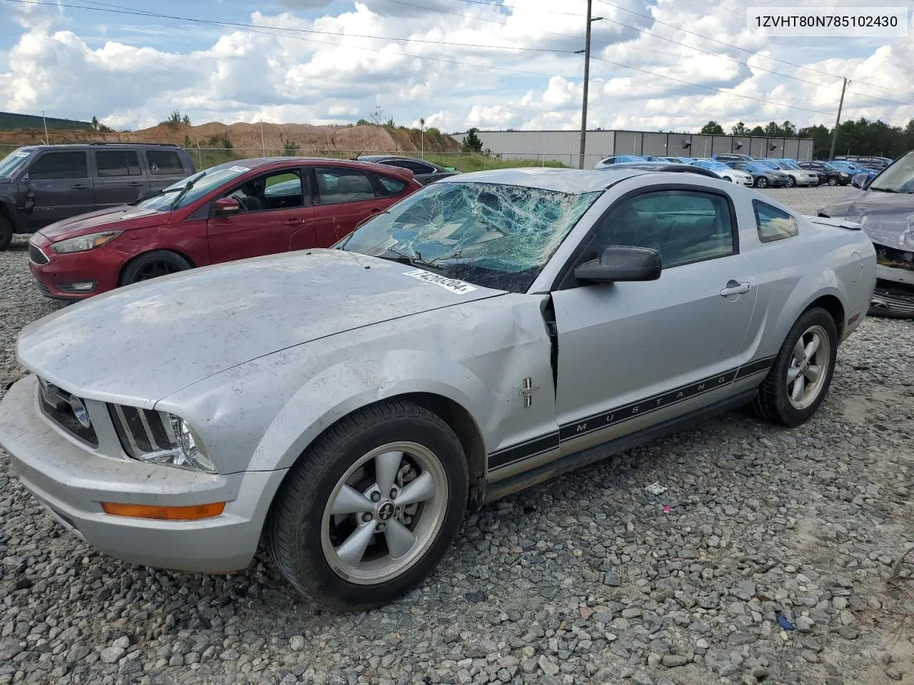 2008 Ford Mustang VIN: 1ZVHT80N785102430 Lot: 74205204