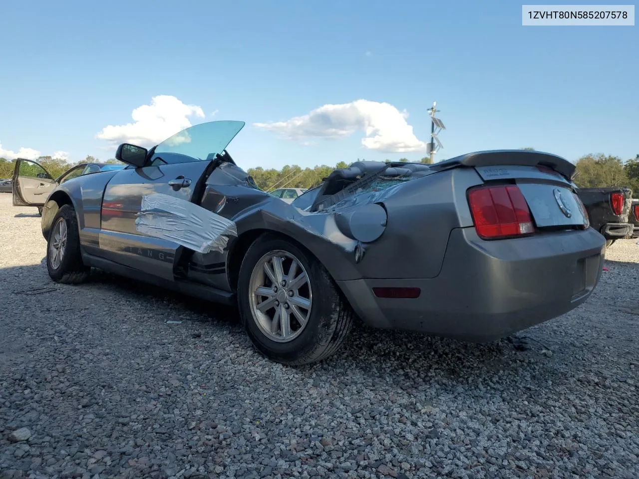 2008 Ford Mustang VIN: 1ZVHT80N585207578 Lot: 74625864