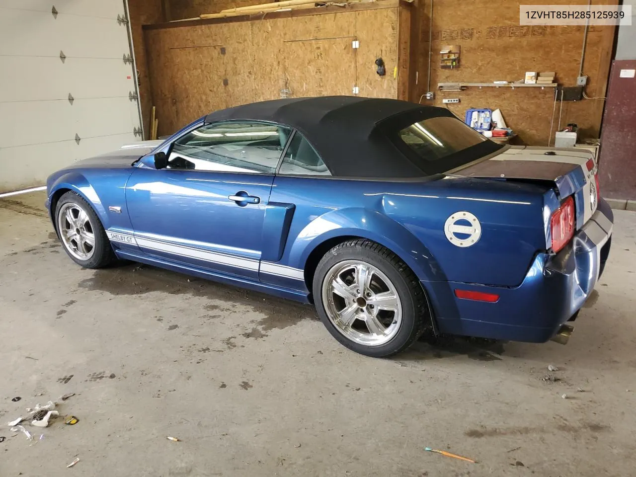 2008 Ford Mustang Gt VIN: 1ZVHT85H285125939 Lot: 74940954