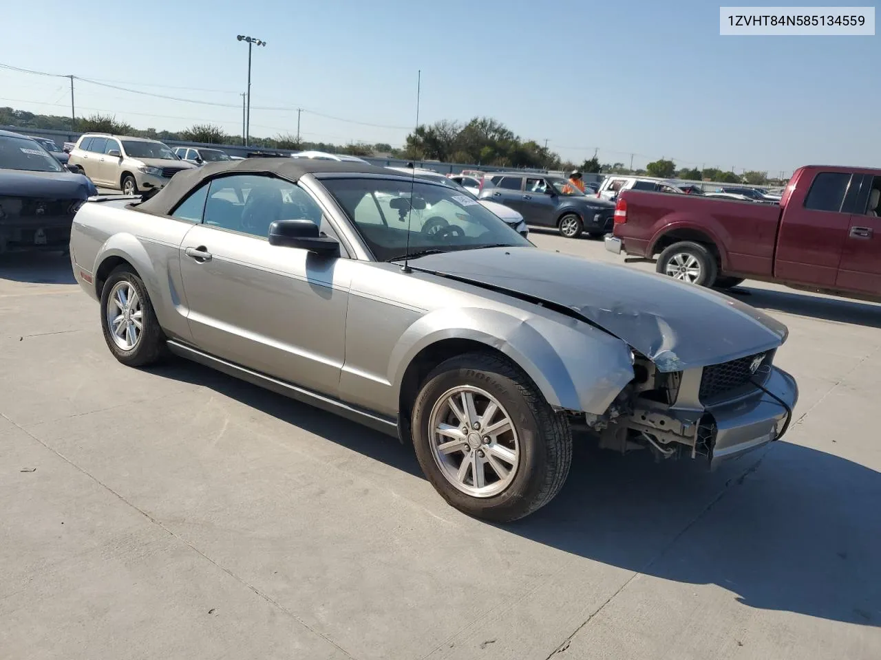 2008 Ford Mustang VIN: 1ZVHT84N585134559 Lot: 74945784