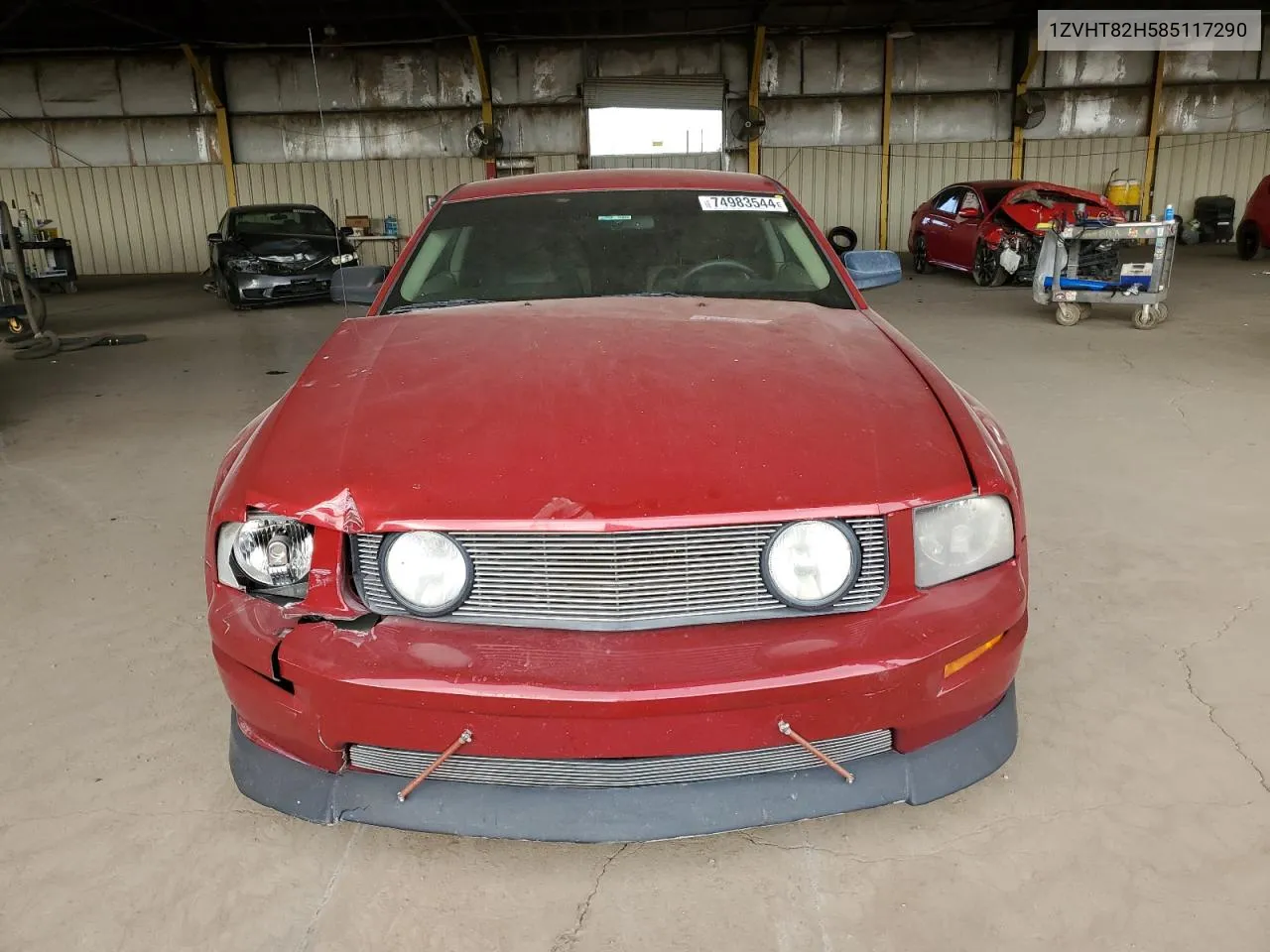 1ZVHT82H585117290 2008 Ford Mustang Gt