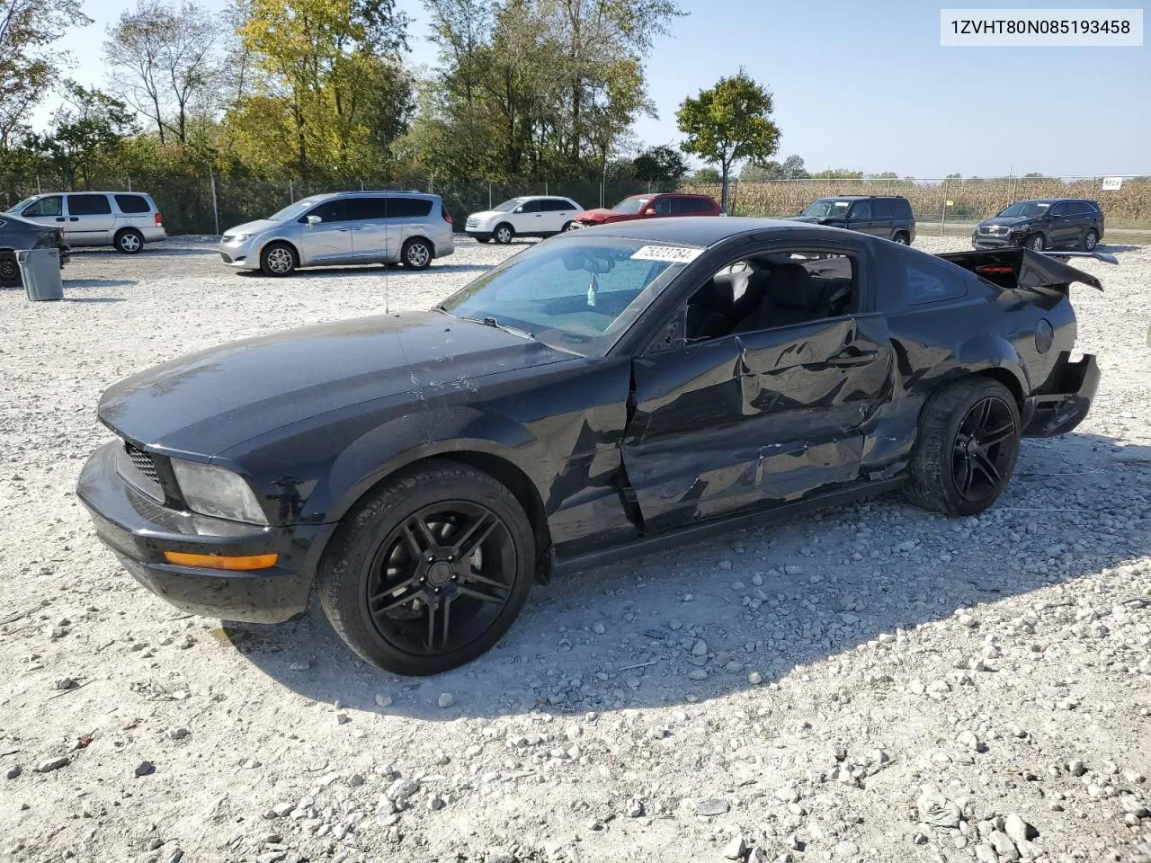 2008 Ford Mustang VIN: 1ZVHT80N085193458 Lot: 75323784