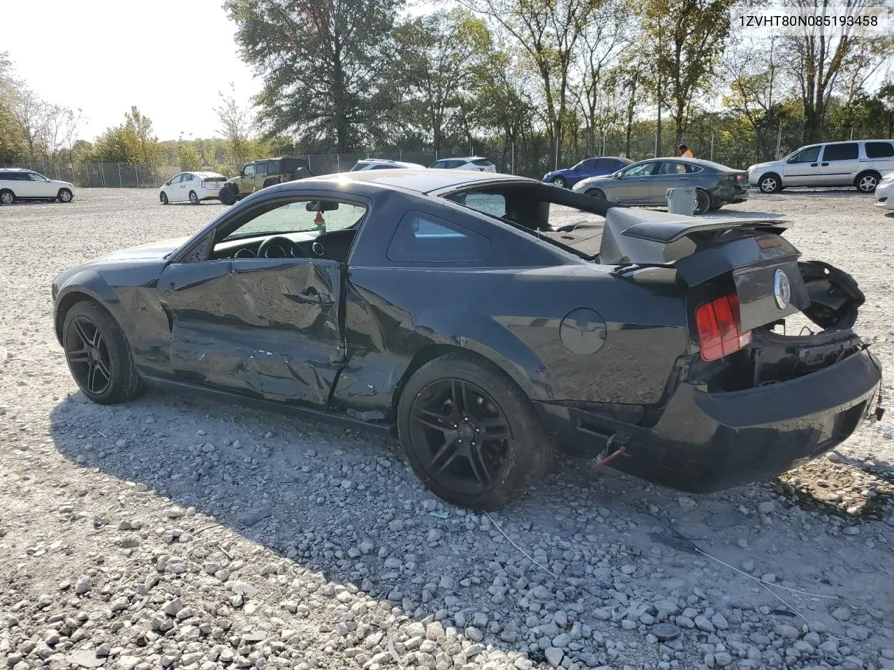 2008 Ford Mustang VIN: 1ZVHT80N085193458 Lot: 75323784