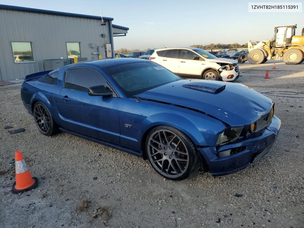 2008 Ford Mustang Gt VIN: 1ZVHT82H185115391 Lot: 75394964