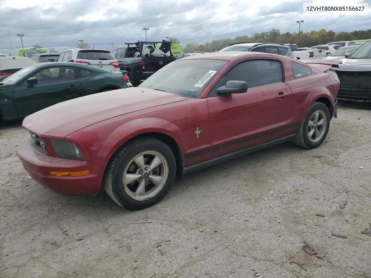 2008 Ford Mustang VIN: 1ZVHT80NX85156627 Lot: 75405804