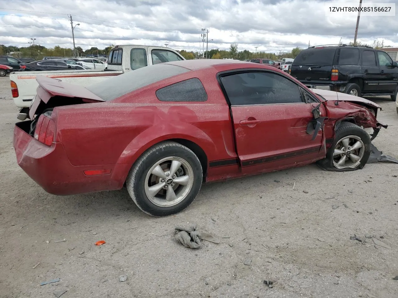 2008 Ford Mustang VIN: 1ZVHT80NX85156627 Lot: 75405804