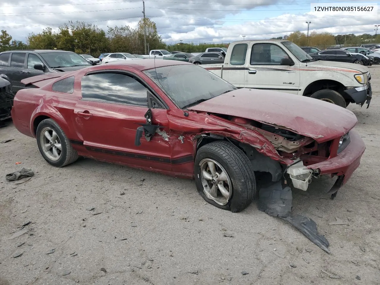 2008 Ford Mustang VIN: 1ZVHT80NX85156627 Lot: 75405804