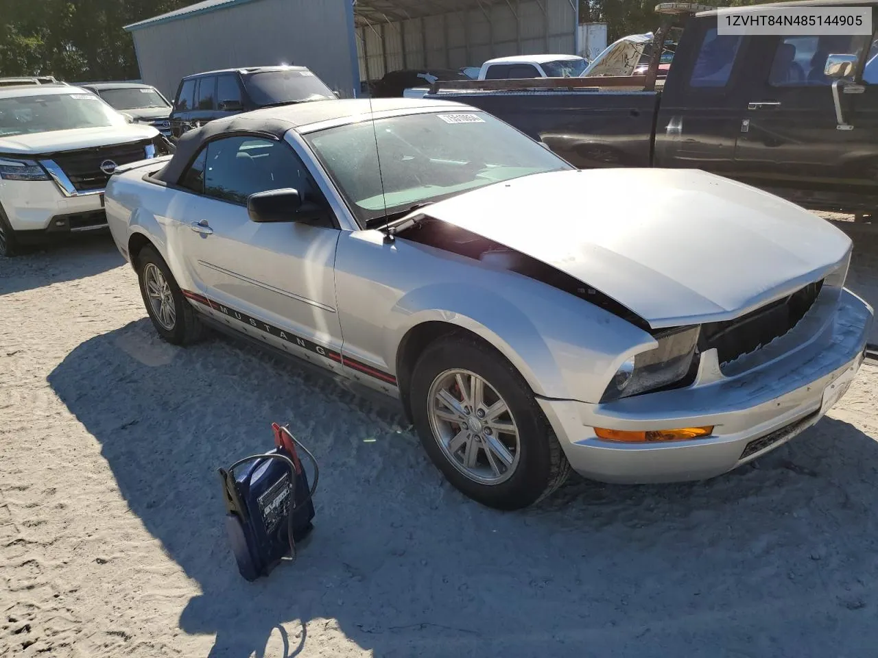 2008 Ford Mustang VIN: 1ZVHT84N485144905 Lot: 75510854