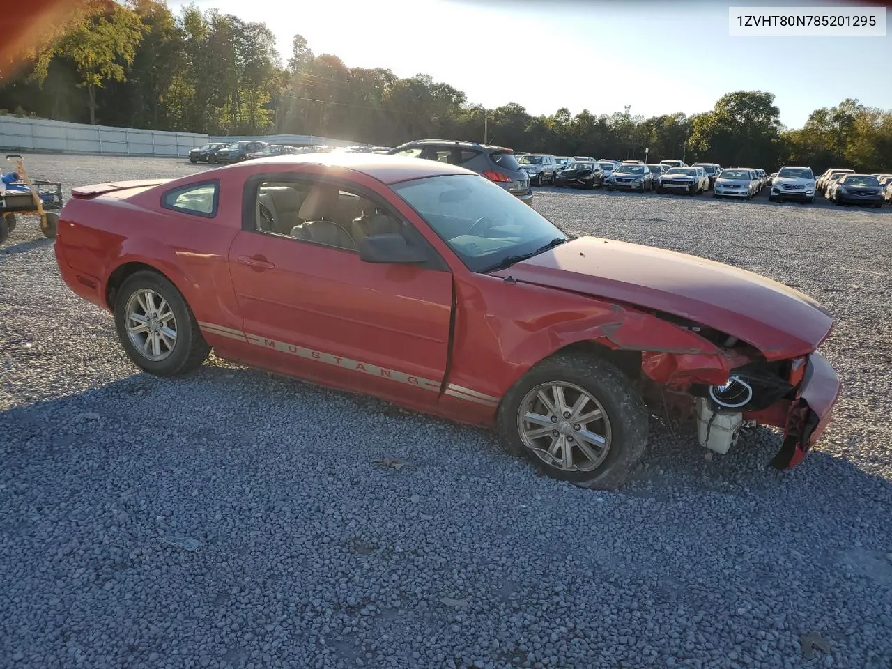 2008 Ford Mustang VIN: 1ZVHT80N785201295 Lot: 76024104