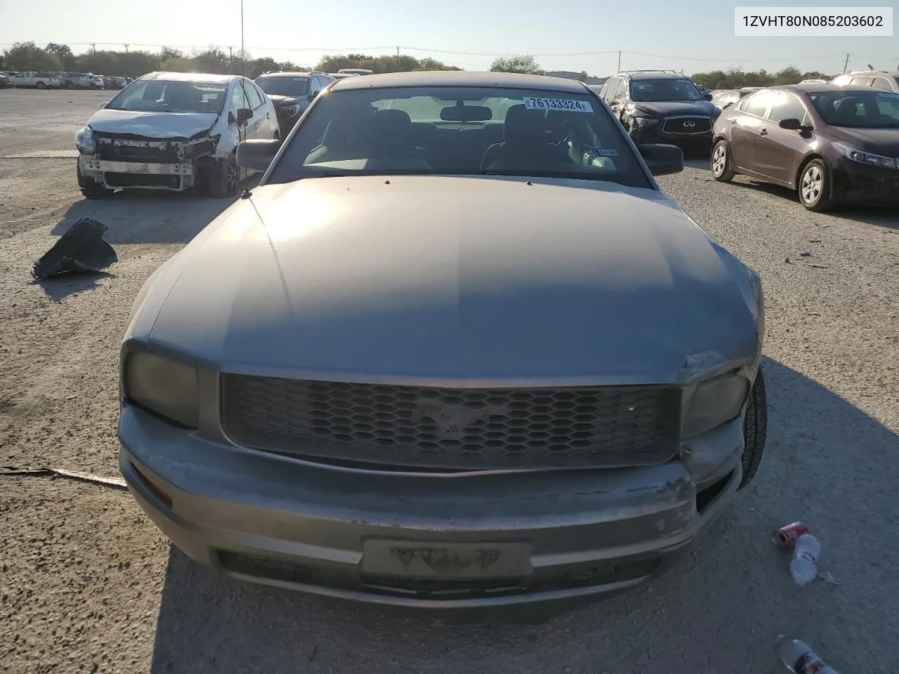 2008 Ford Mustang VIN: 1ZVHT80N085203602 Lot: 76133324