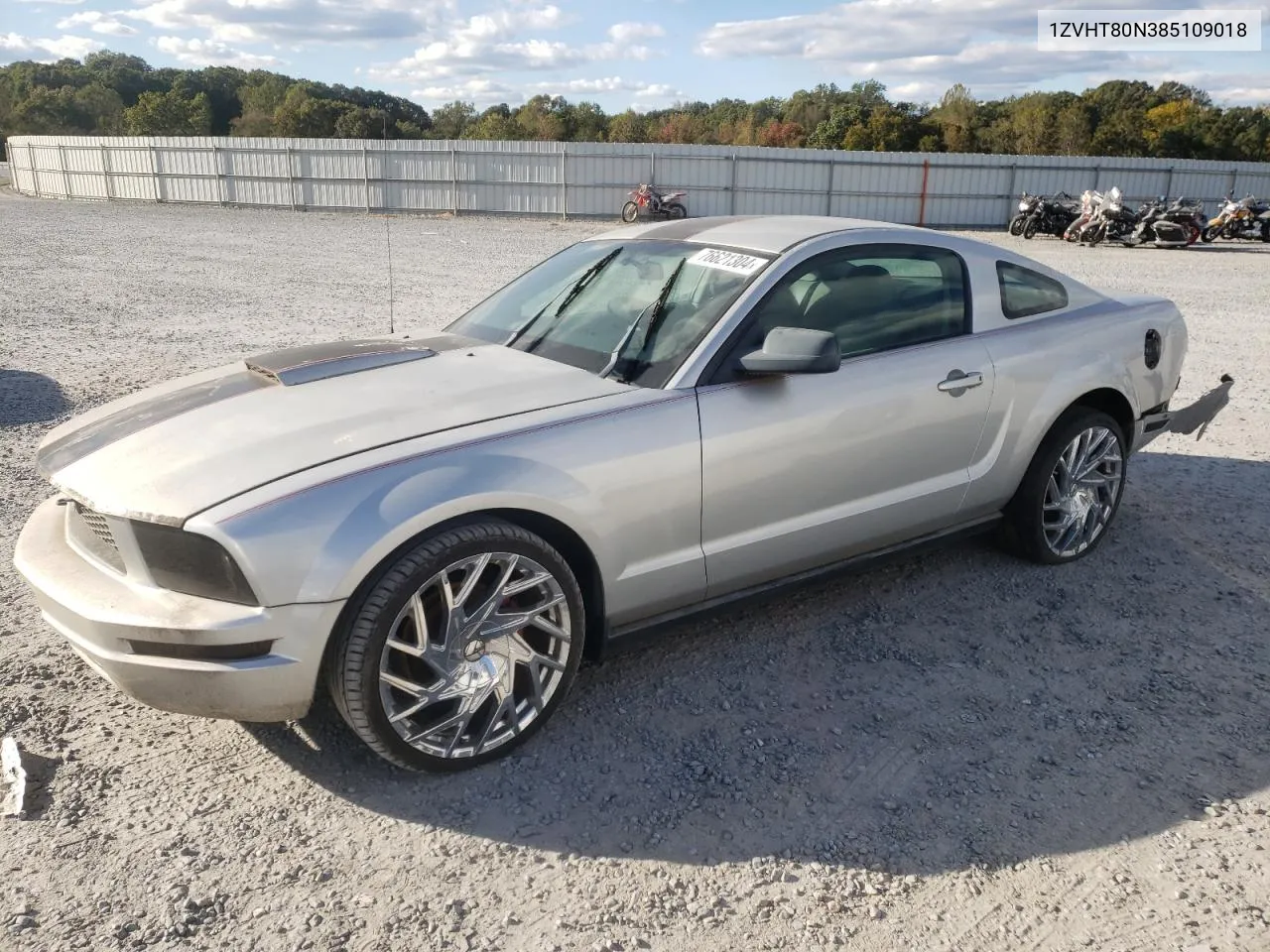 2008 Ford Mustang VIN: 1ZVHT80N385109018 Lot: 76621304