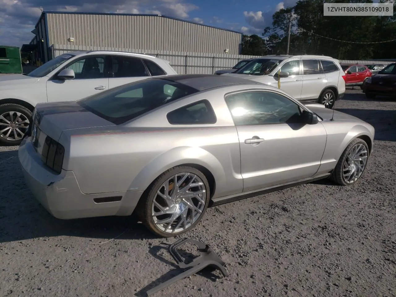 2008 Ford Mustang VIN: 1ZVHT80N385109018 Lot: 76621304