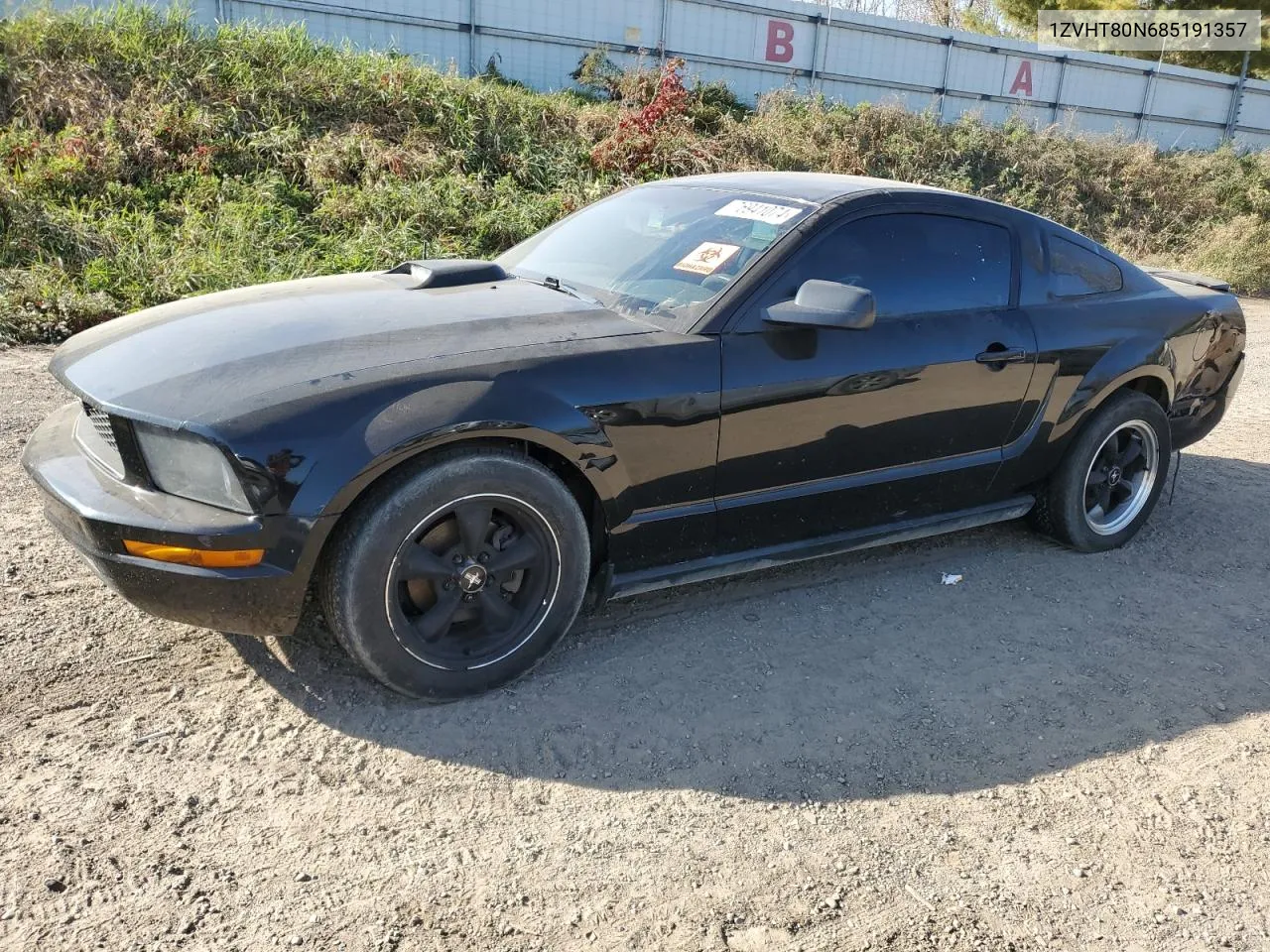 2008 Ford Mustang VIN: 1ZVHT80N685191357 Lot: 76941074