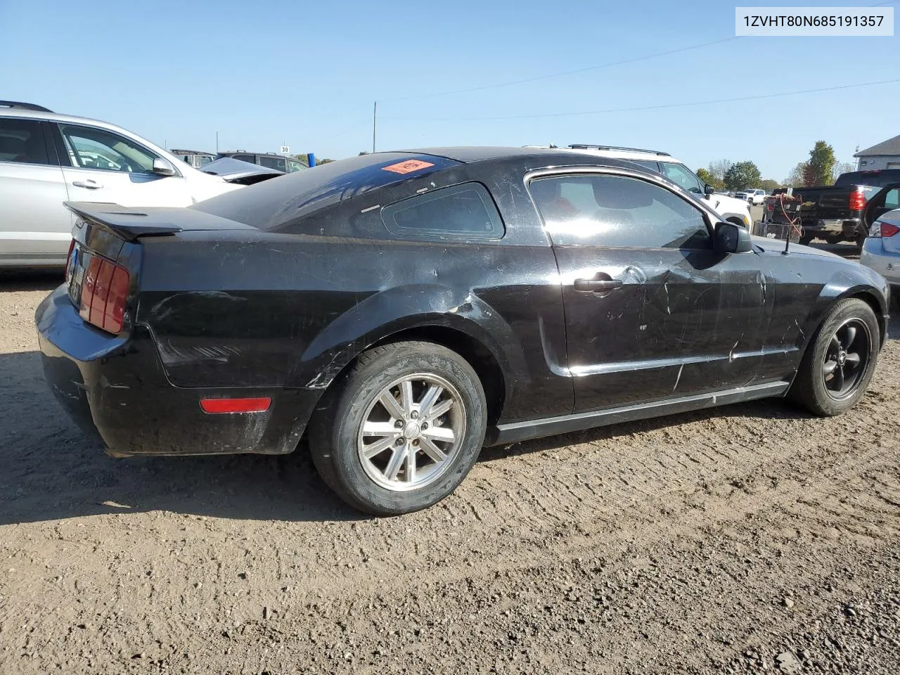 2008 Ford Mustang VIN: 1ZVHT80N685191357 Lot: 76941074