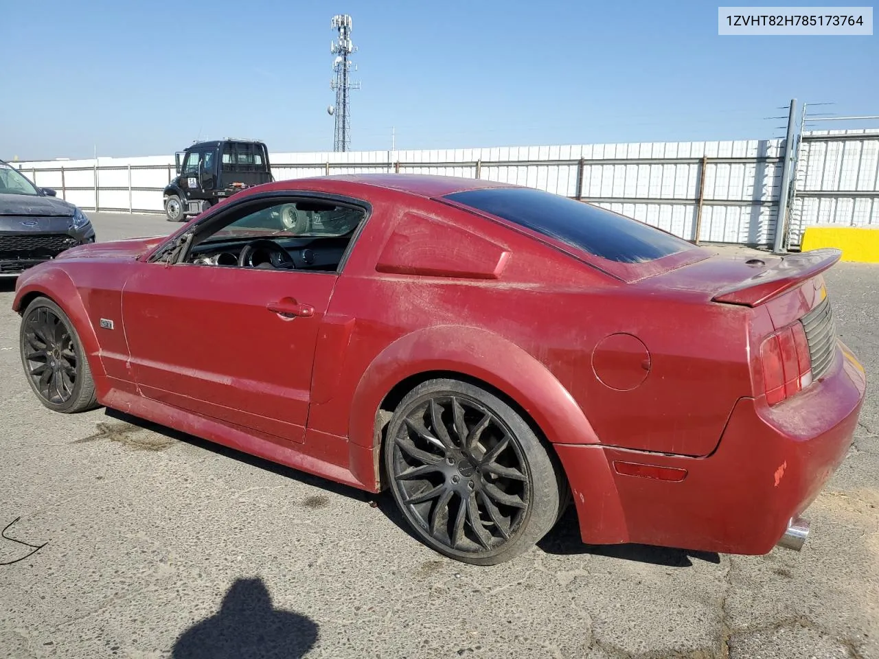 2008 Ford Mustang Gt VIN: 1ZVHT82H785173764 Lot: 77281454