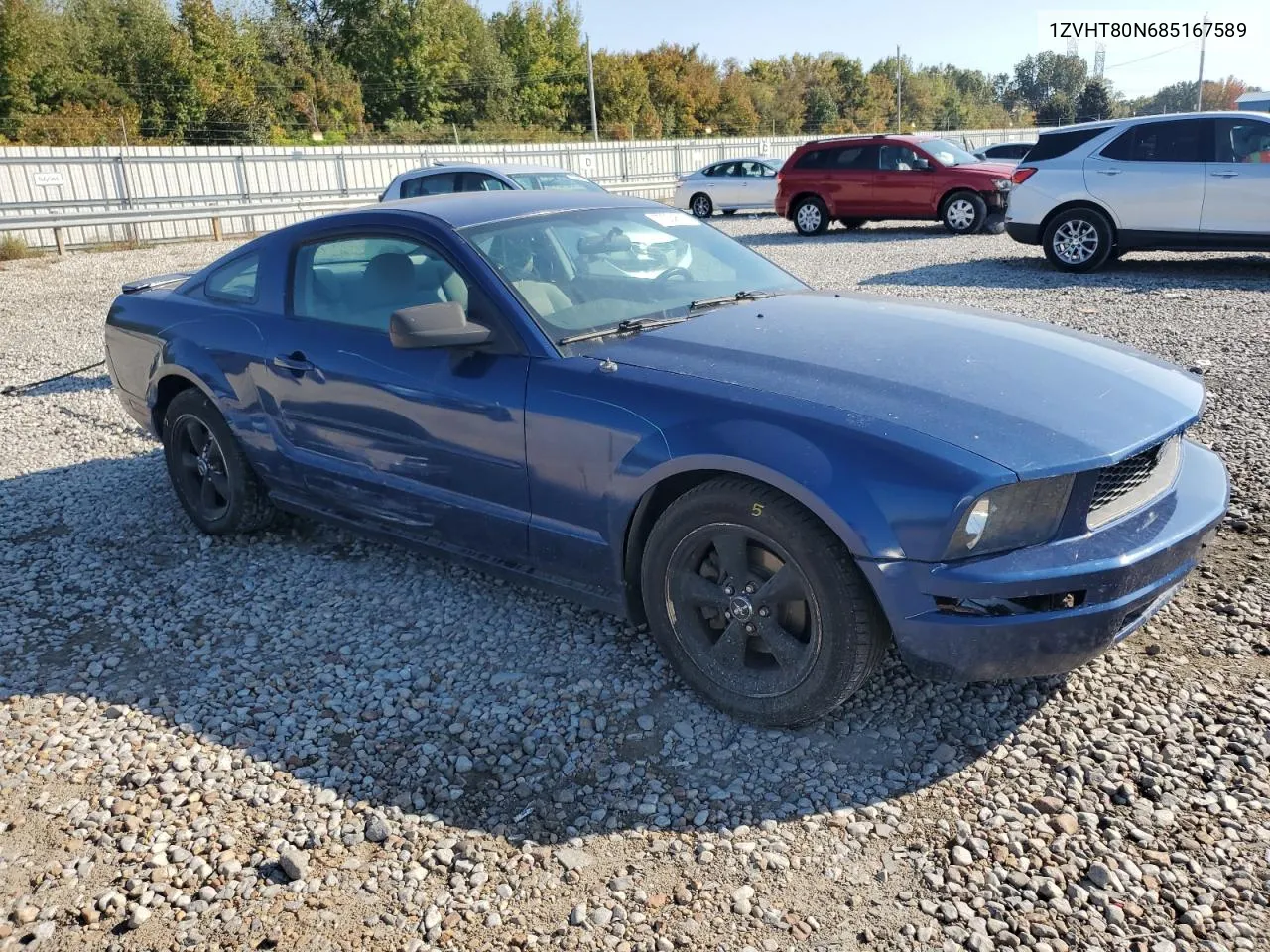 2008 Ford Mustang VIN: 1ZVHT80N685167589 Lot: 77304614