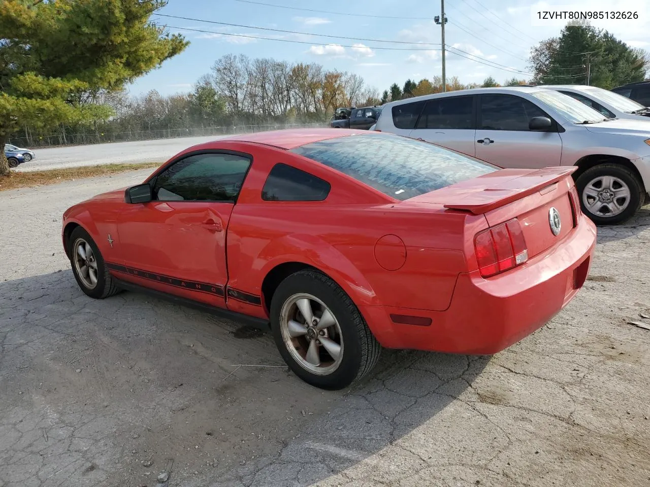 2008 Ford Mustang VIN: 1ZVHT80N985132626 Lot: 77494914