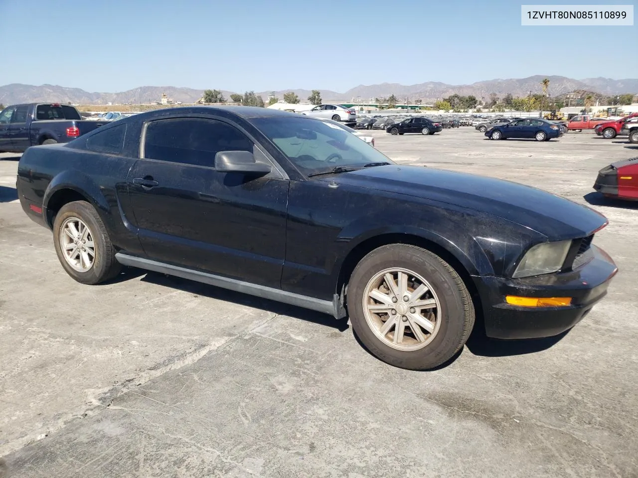 2008 Ford Mustang VIN: 1ZVHT80N085110899 Lot: 77499924