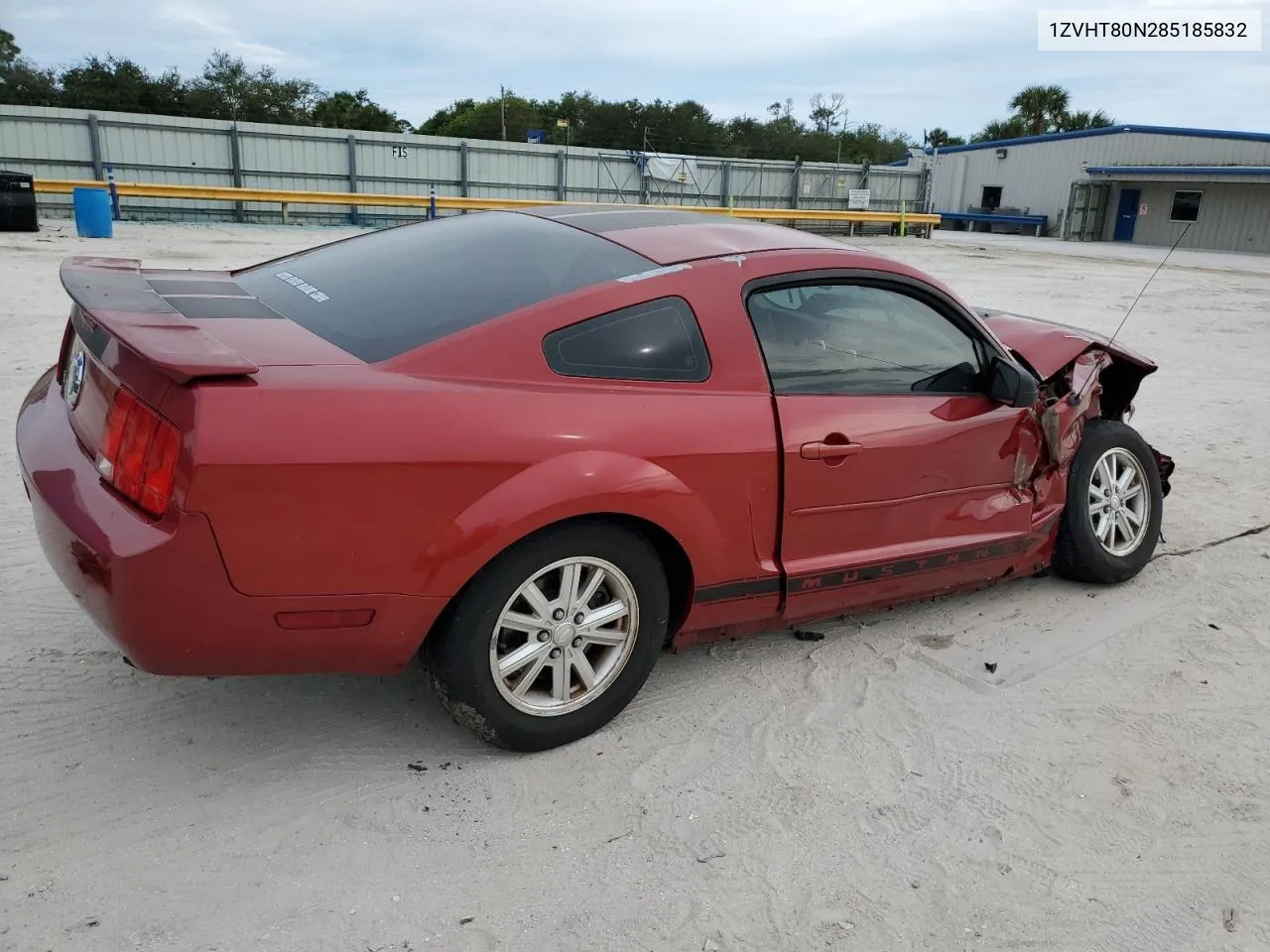 2008 Ford Mustang VIN: 1ZVHT80N285185832 Lot: 77527934