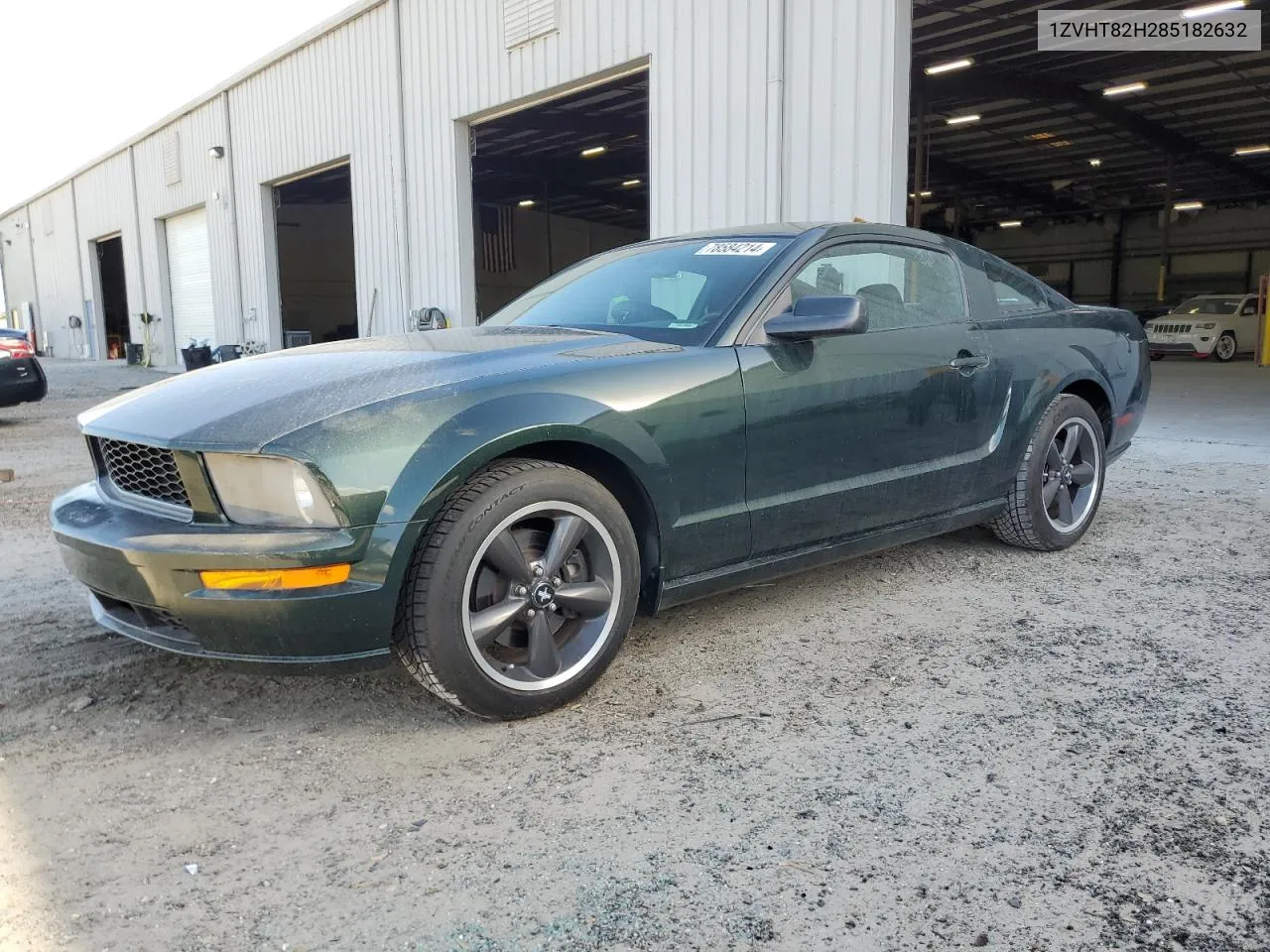 2008 Ford Mustang Gt VIN: 1ZVHT82H285182632 Lot: 78584214