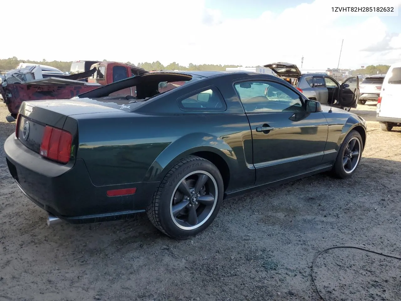 2008 Ford Mustang Gt VIN: 1ZVHT82H285182632 Lot: 78584214