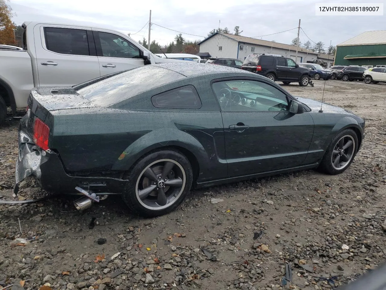 2008 Ford Mustang Gt VIN: 1ZVHT82H385189007 Lot: 78950904