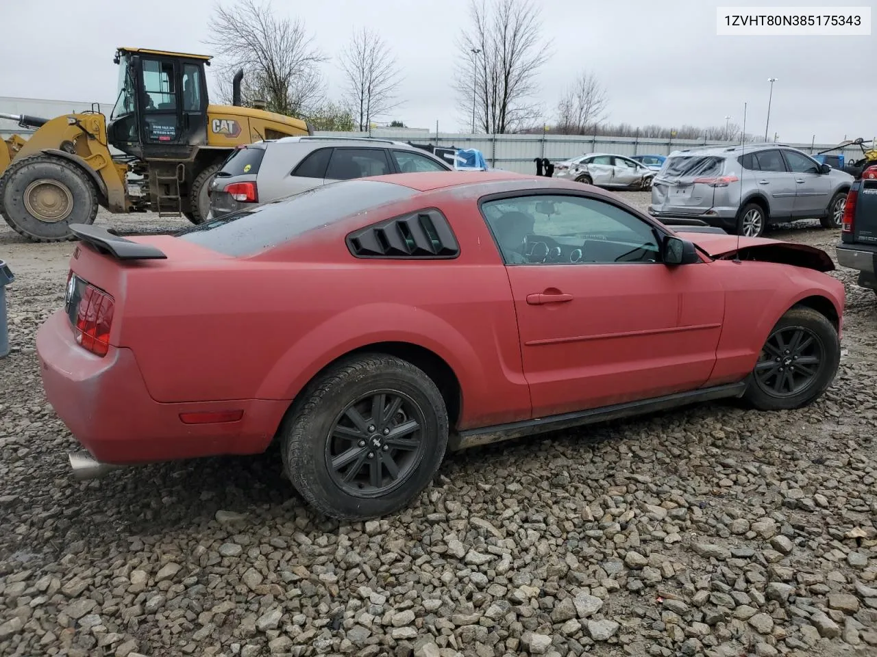 2008 Ford Mustang VIN: 1ZVHT80N385175343 Lot: 80594664