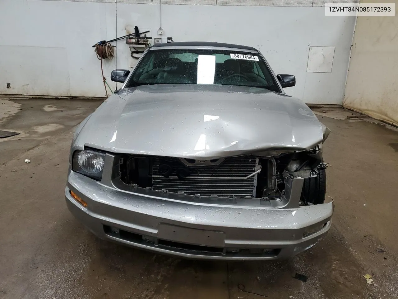 2008 Ford Mustang VIN: 1ZVHT84N085172393 Lot: 80776904